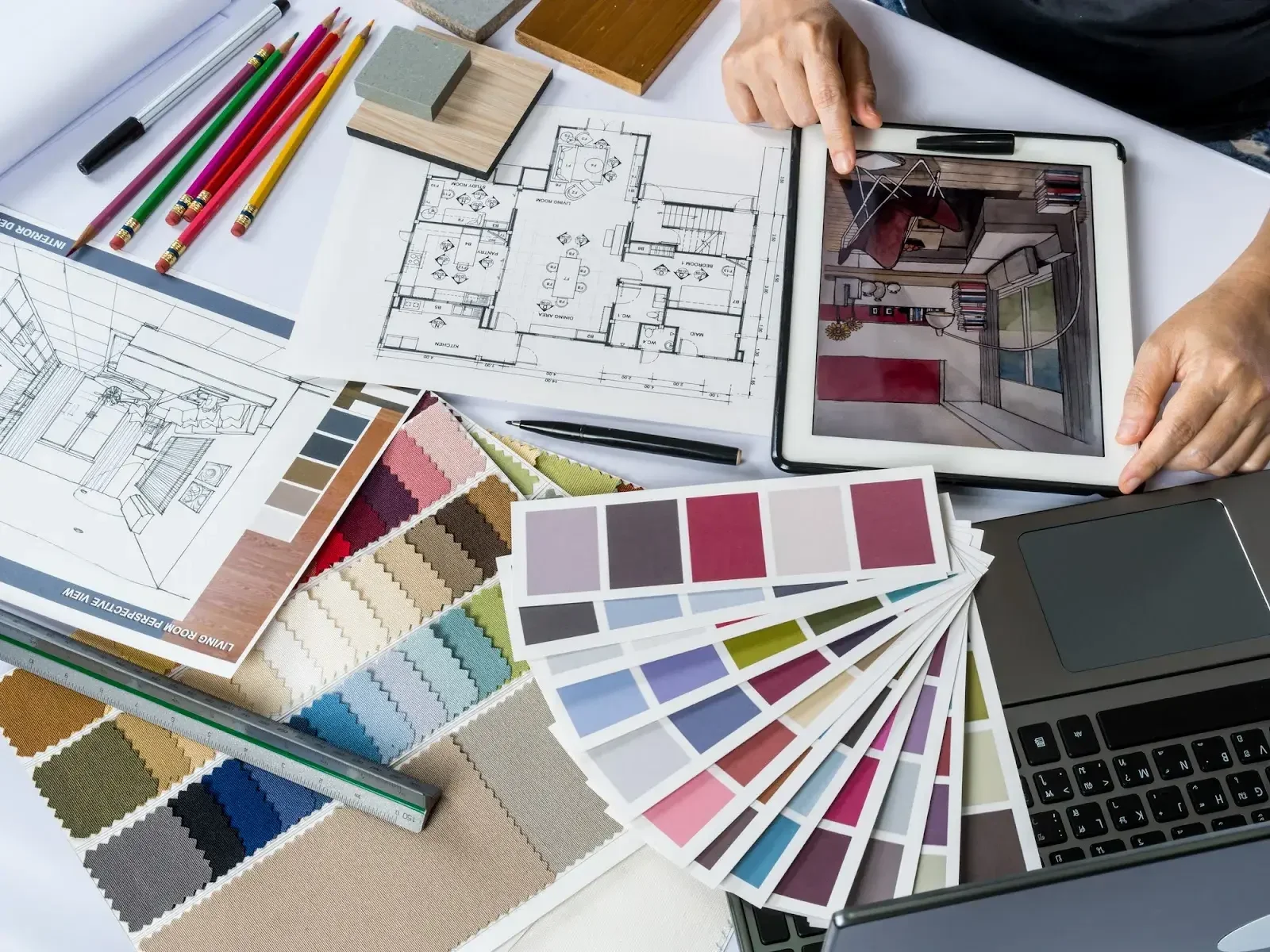 Taller de diseño — planos, muestras y renders